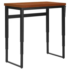 Monarch Computer desk - adjustable height / standing desk / thick table top - 48