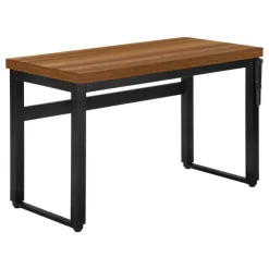 Monarch Computer desk - adjustable height / standing desk / thick table top - 48"l x - Walnut Online