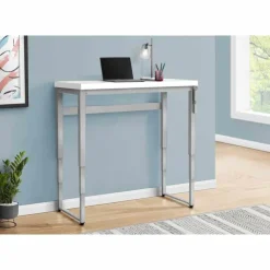 Monarch Computer desk - adjustable height / standing desk / thick table top - 48