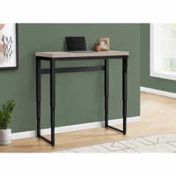 Monarch Computer desk - adjustable height / standing desk / thick table top - 48"l x - Taupe Discount