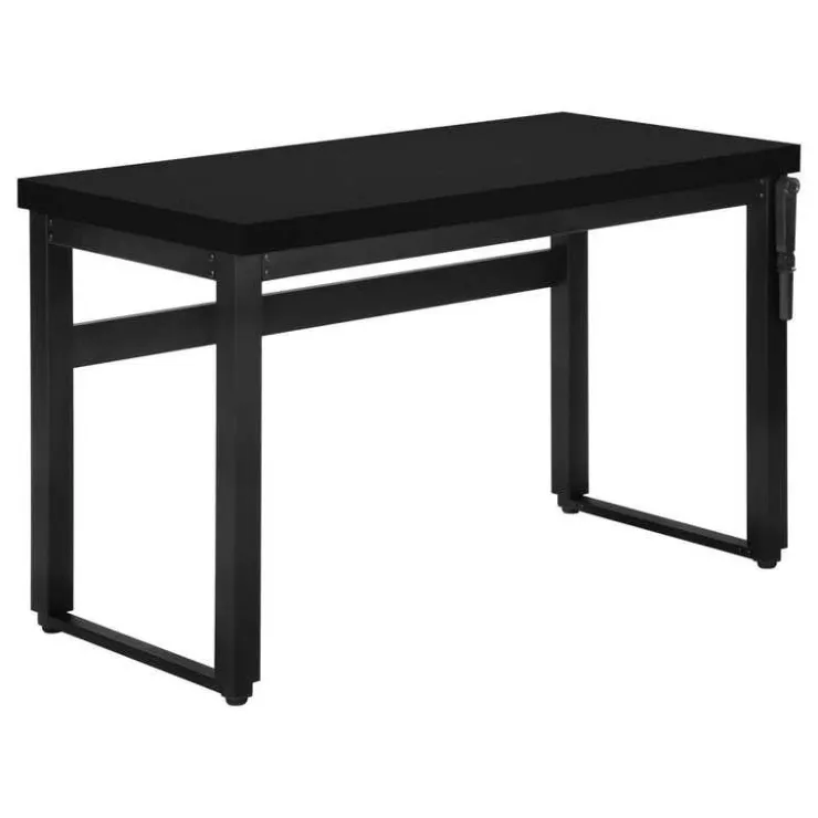 Monarch Computer desk - adjustable height / standing desk / thick table top - 48"l x - Black Outlet