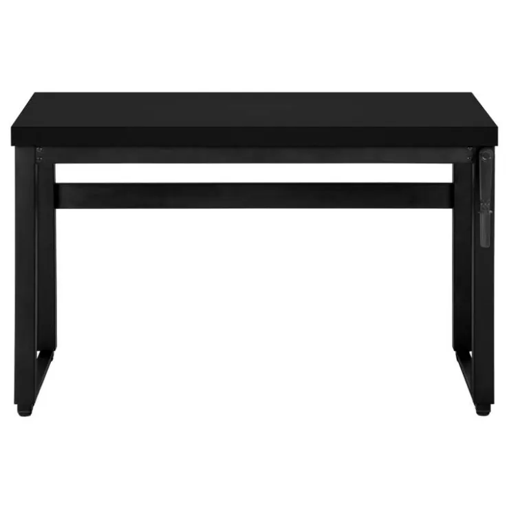 Monarch Computer desk - adjustable height / standing desk / thick table top - 48"l x - Black Outlet