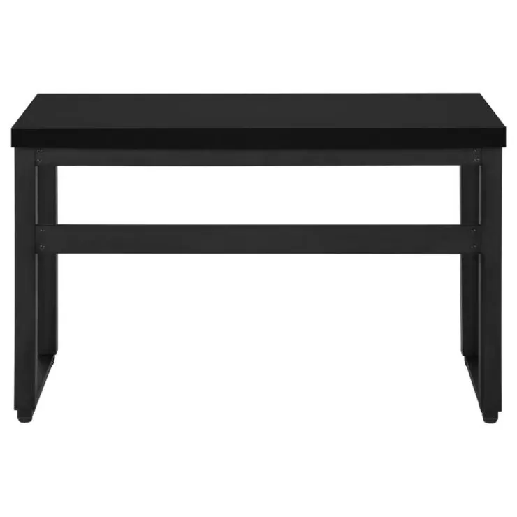 Monarch Computer desk - adjustable height / standing desk / thick table top - 48"l x - Black Outlet