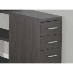 Monarch Computer desk - left or right facing corner - Grey Online