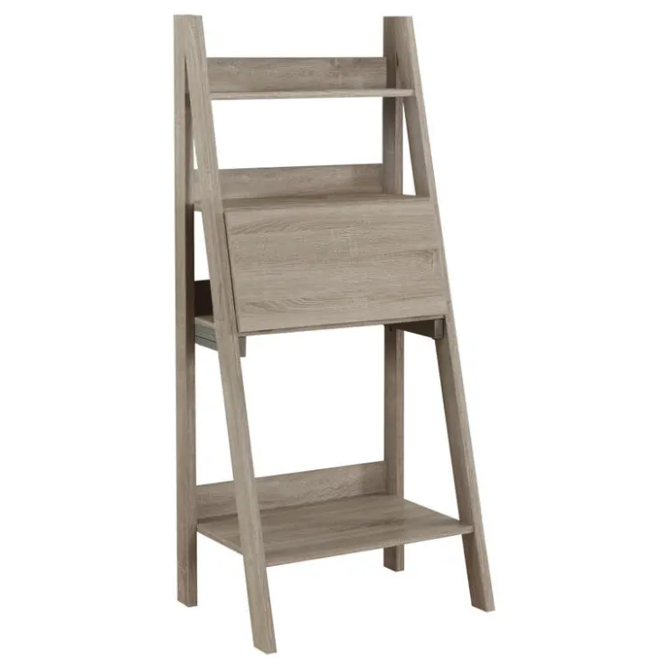 Monarch Computer desk - 61"h / ladder style - Dark Taupe Online