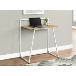 Monarch Computer desk - juvenile / small writing or laptop table / modern style - 30" - Natural Outlet