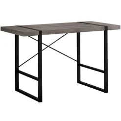 Monarch Computer desk - 48"l / / black metal - Dark Taupe Best