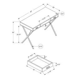 Monarch Computer desk - 42