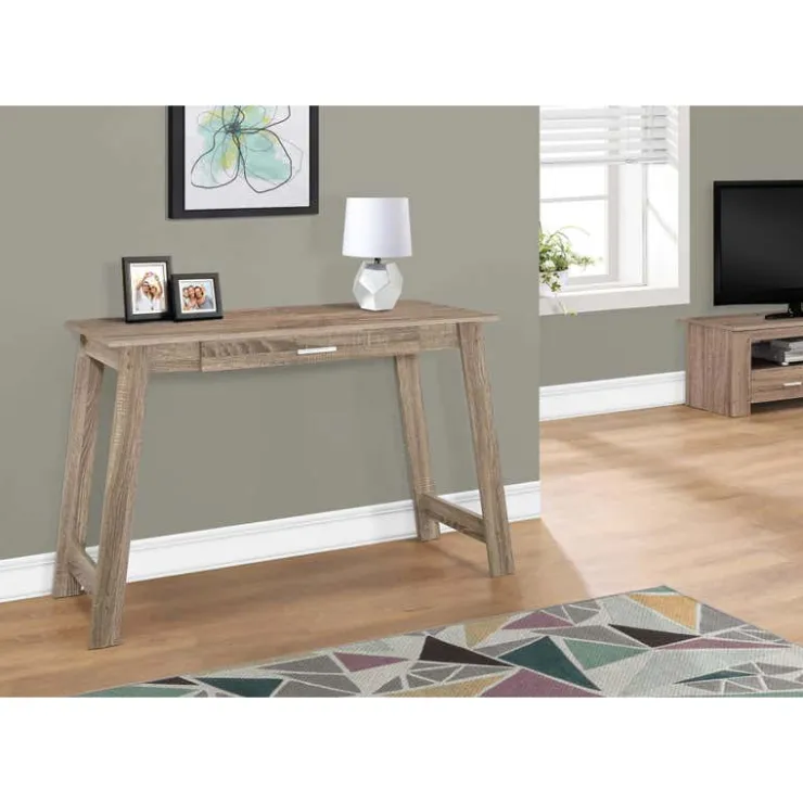 Monarch Computer desk - 42"l / with a storage drawer - Dark Taupe Hot