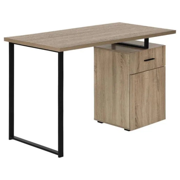 Monarch Computer desk - 48"l / left or right facing - Dark Taupe Hot