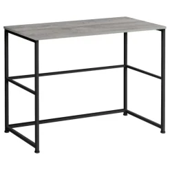 Monarch Computer desk - 40"l / / black metal - Grey