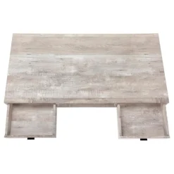 Monarch Computer desk - 48"l / reclaimed wood / black metal - Taupe Sale