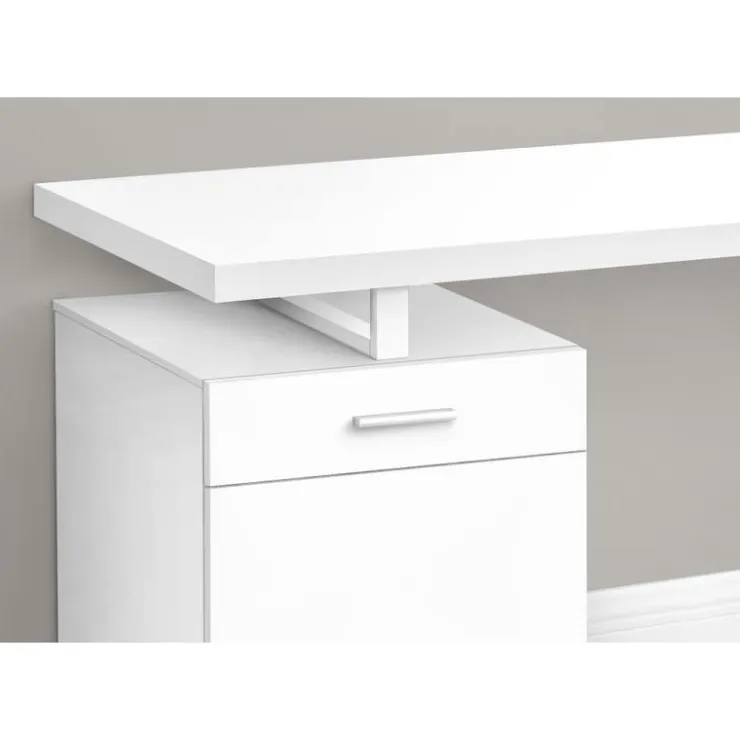 Monarch Computer desk - 48"l / left or right facing - White Discount