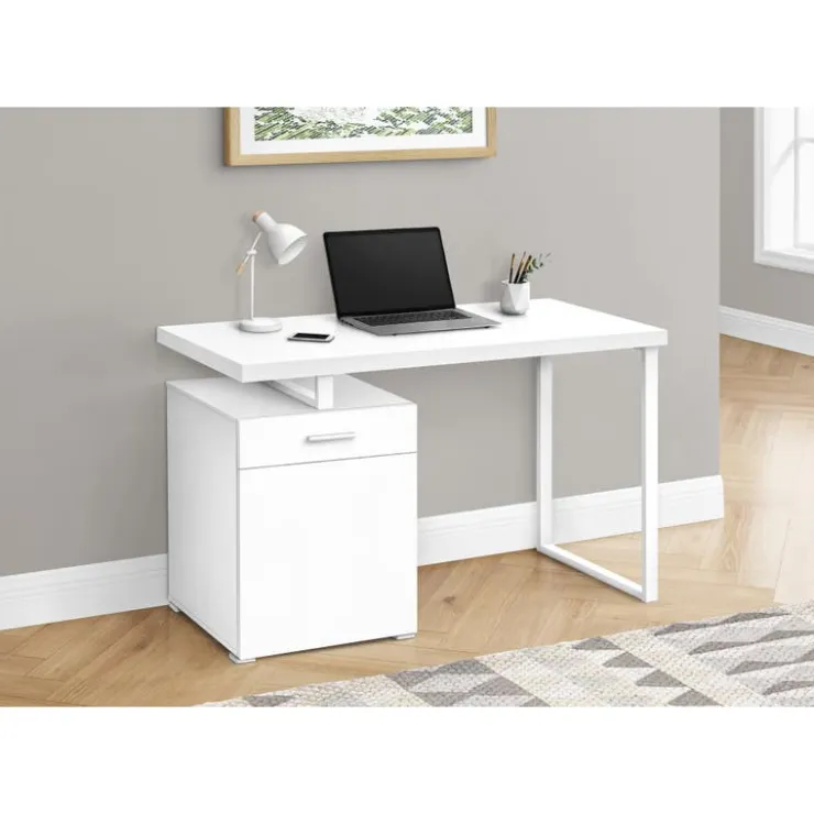 Monarch Computer desk - 48"l / left or right facing - White Discount