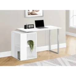 Monarch Computer desk - 55"l / left or right facing - White Discount