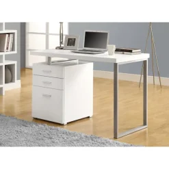 Monarch Computer desk - 48"l / left or right facing - White Sale