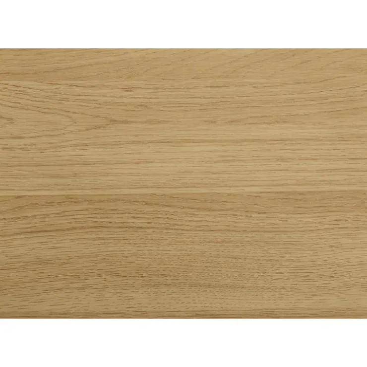 Monarch Computer desk - small hutch / 1 shelf / trapezoid-shaped legs - 48"l - natura - Natural