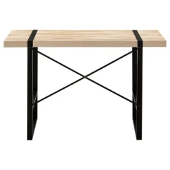 Monarch Computer desk - thick-panel desktop / inset metal legs - 48