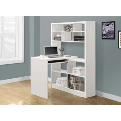 Monarch Computer desk - left or right facing corner - White Online