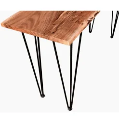 Console Table Natural Brown Hot