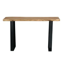 Console Table Brown/Black