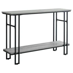 Monarch Console table - h-frame sides / 1 shelf / rectangular - 48