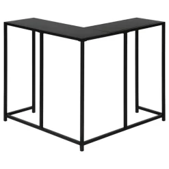 Monarch Console table - l-shaped / corner / metal frame - 36