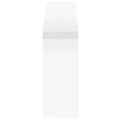 Monarch Console table - thick panel / asymmetrical base - 48