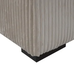Sofa By Fancy Corduroy Velvet Sectional with Left-Side Chaise - Beige Hot