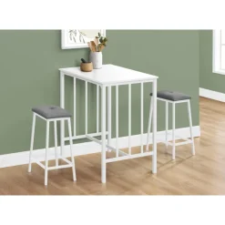 Monarch Counter height table with 2 stools White Clearance