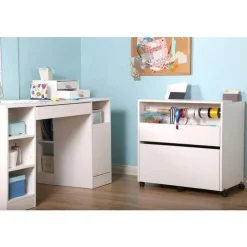 Meubles South Shore Craft Table - South Shore WHITE Sale