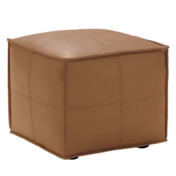 Cube Pouf - TAN New