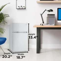 Danby 3.1 cu ft Compact Refrigerator Compact - DCR031B1WDD White Best