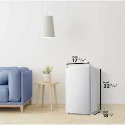 Danby 3.2 cu ft Compact Refrigerator Compact - DCR032A2WDD White