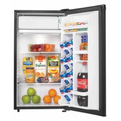 Danby 3.2 cu ft Compact Refrigerator Compact - DCR032A2BDD Black