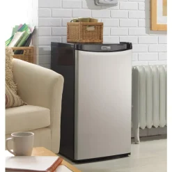 Danby 3.2 cu ft Compact Refrigerator Compact - DCR032A2BSLDD Stainless New