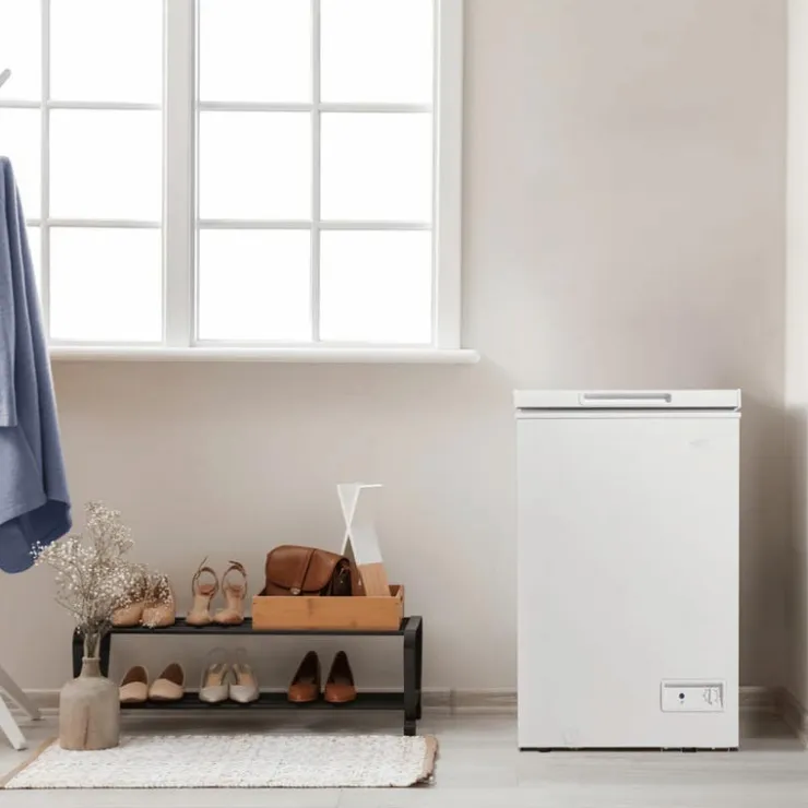 Danby 3,5 Cu Ft Freezer , Honrizontal, 20.25" - DCF035A6WM White Outlet