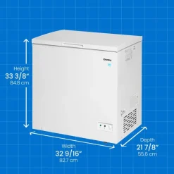 Danby 7 Cu Ft Freezer , Honrizontal, 33