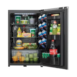 Danby 4,4 Cu Ft Refrigerator Compact - DAR044A6DDB Stainless New