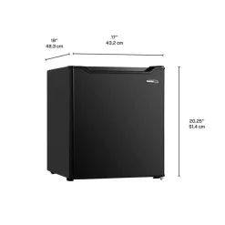 Danby 1,6 Cu Ft Refrigerator Compact - DAR016B1BM Black New