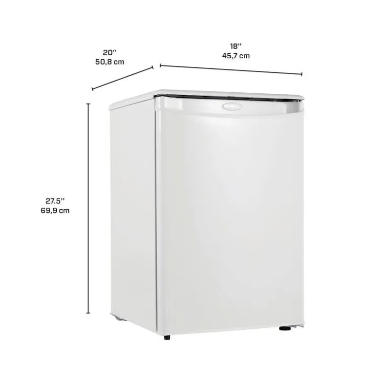 Danby 2,6 Cu Ft Refrigerator Compact - DAR026A1WDD White