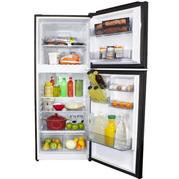 Danby 24 in 10,1 Cu ft Refrigerator Top Freezer - DFF101B1BDB Stainless Outlet