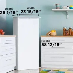 Danby 24 In 11 Cu ft Refrigerator All refrigerator - DAR110A1WDD White Hot