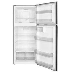 Danby 28 in 18 Cu ft Refrigerator Top Freezer - DFF176B1SLDB Stainless Hot