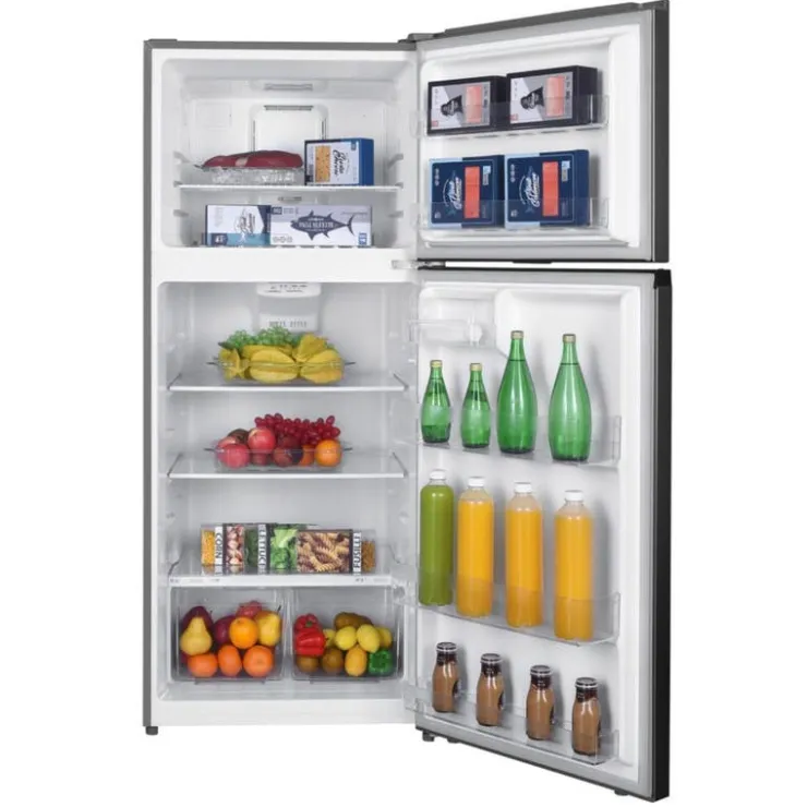 Danby 28 in 18 Cu ft Refrigerator Top Freezer - DFF176B1SLDB Stainless Hot