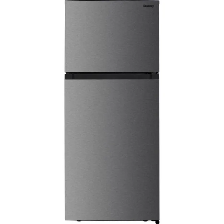 Danby 28 in 18 Cu ft Refrigerator Top Freezer - DFF176B1SLDB Stainless Hot