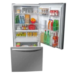 Danby 31 In 18.7 Cu ft Refrigerator Bottom Freezer - DBM187E1SSDB Stainless Best
