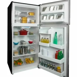 Danby 30 In 18 Cu ft Refrigerator Top Freezer - DFF180E2SSDB Stainless Discount