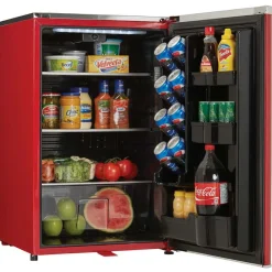 Danby 21 In 4,4 pi3 Refrigerator Compact - DAR044A6LDB Red Discount