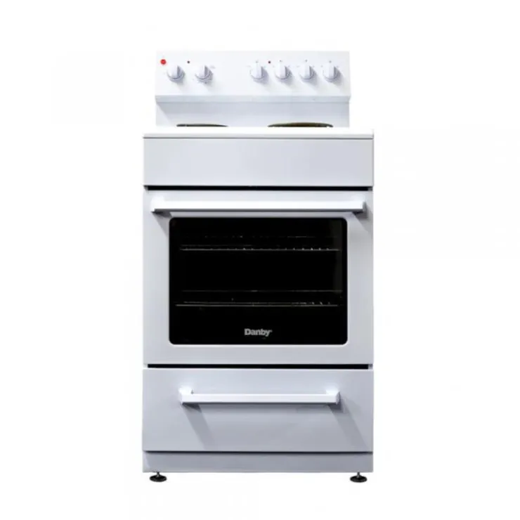 Danby 24 In Range " Electric Coil elements - DER240B1WC White